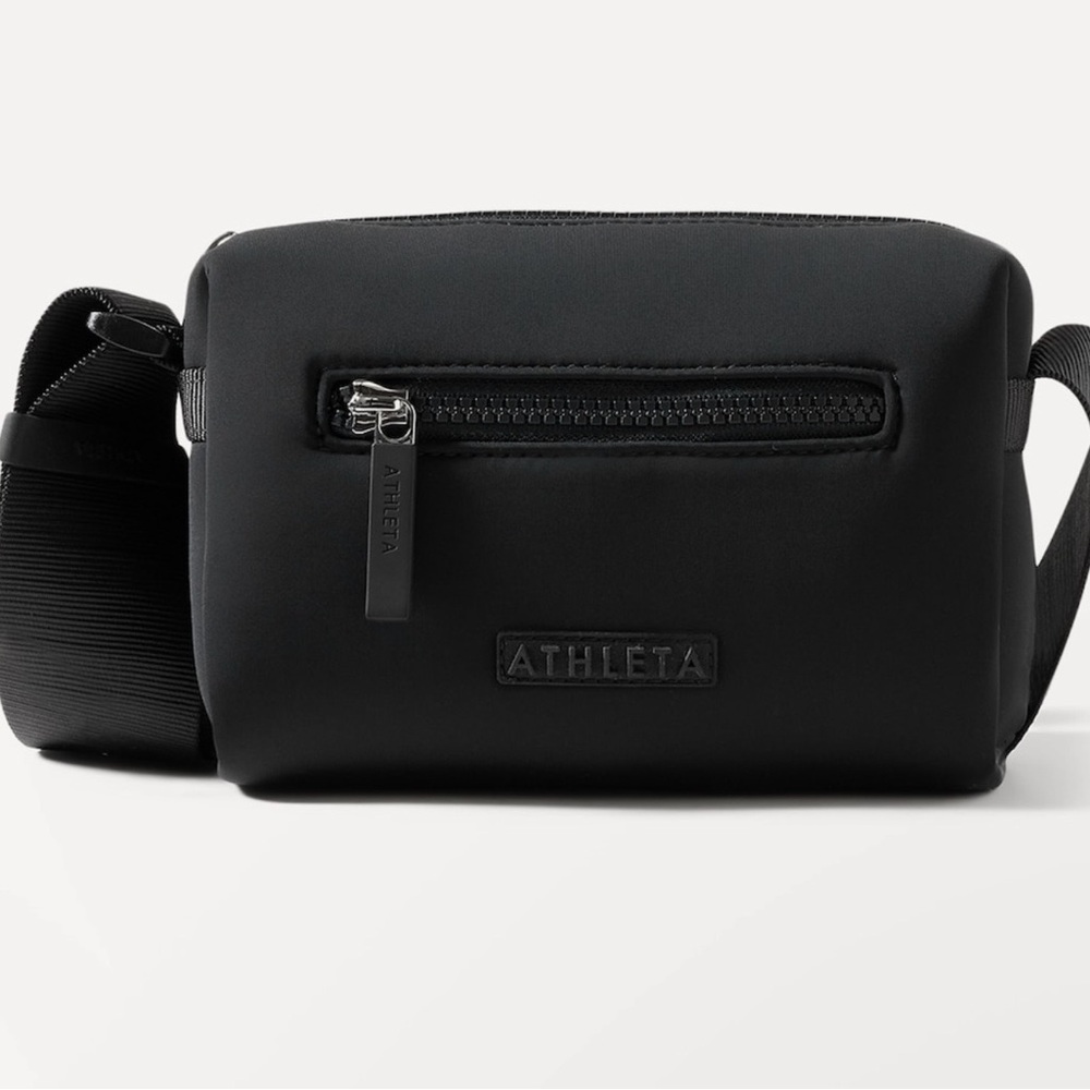 Athleta Black Crossbody Bag - Picture 2 of 6